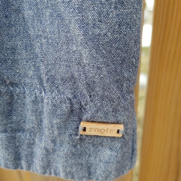 Roots Denim Tunic Dress Shirt XL - Picture 3 of 7